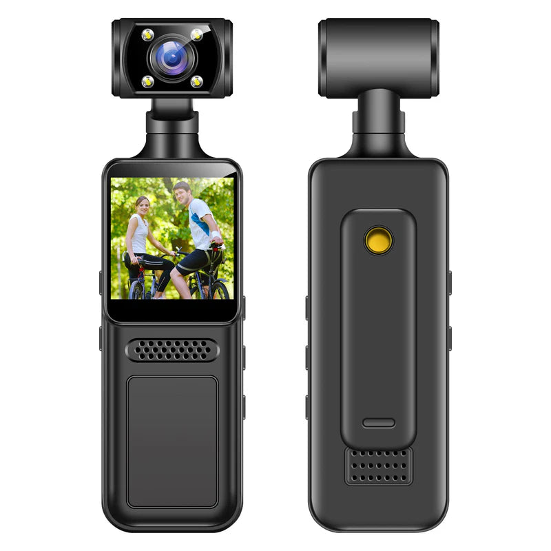 Mini HD Video Recorder – 1080P | 2.0" LCD | Dual Camera | USB-C Rechargeable