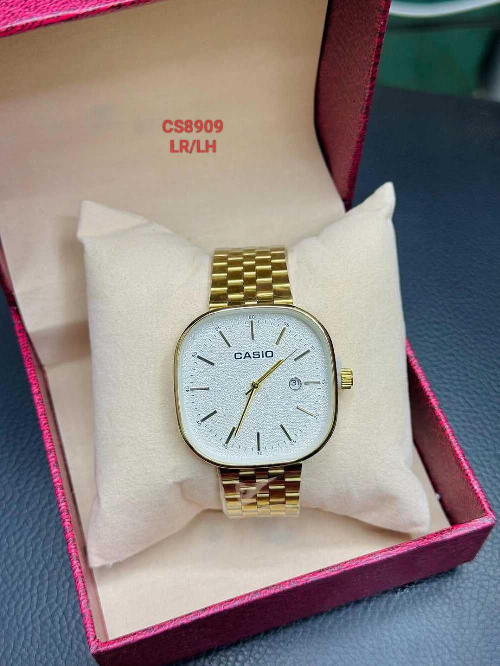 Casio Vintage Watch – Retro Square Dial | Unisex Classic Timepiece