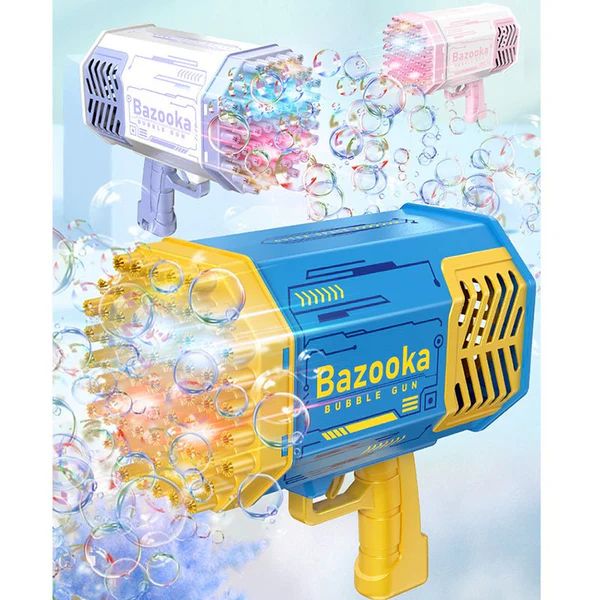 Rocket Boom Bubble Gun – Thousands of Bubbles | Kids & Adults