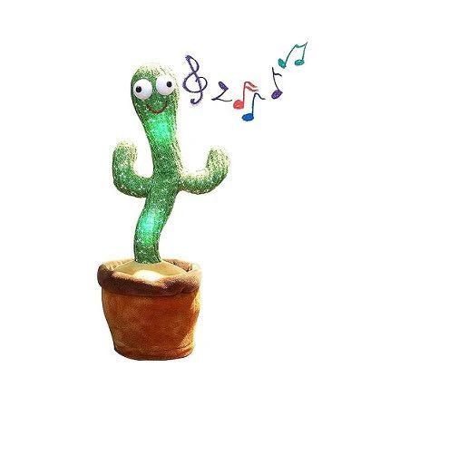 Dancing Cactus Toy – Singing, Talking & Mimicking | 100 Songs