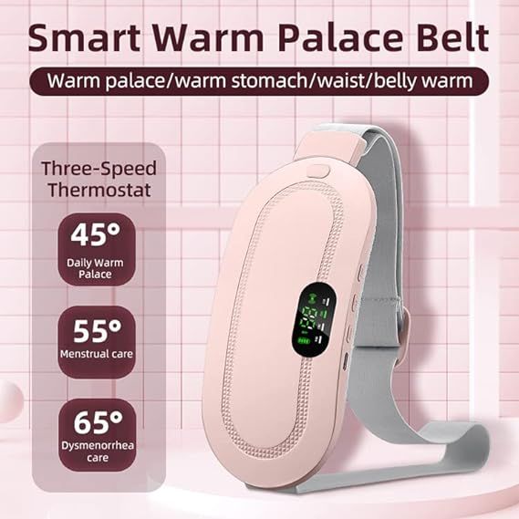Period Belt – Portable Heating & Massage Belt